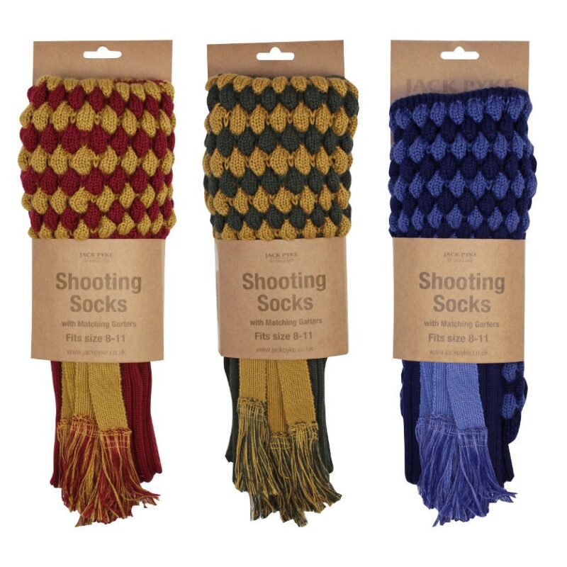 Jack Pyke Pebble Shooting Socks & Garter
