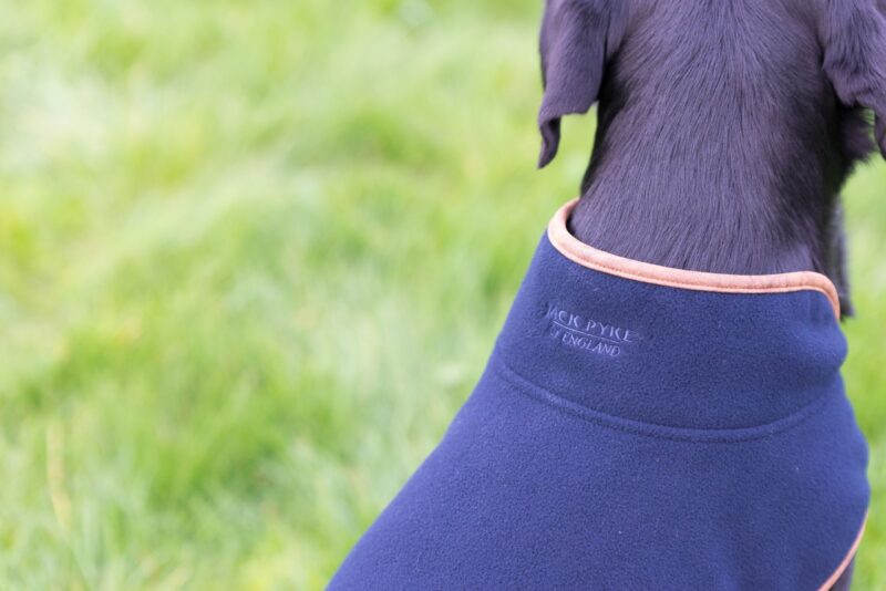 Jack Pyke Fleece Dog Coat In Navy or Green Jack Pyke Fleece Dog Coat In Navy or Green