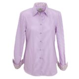 Hoggs Of Fife Bonnie Ladies Striped Long Sleeved Shirt