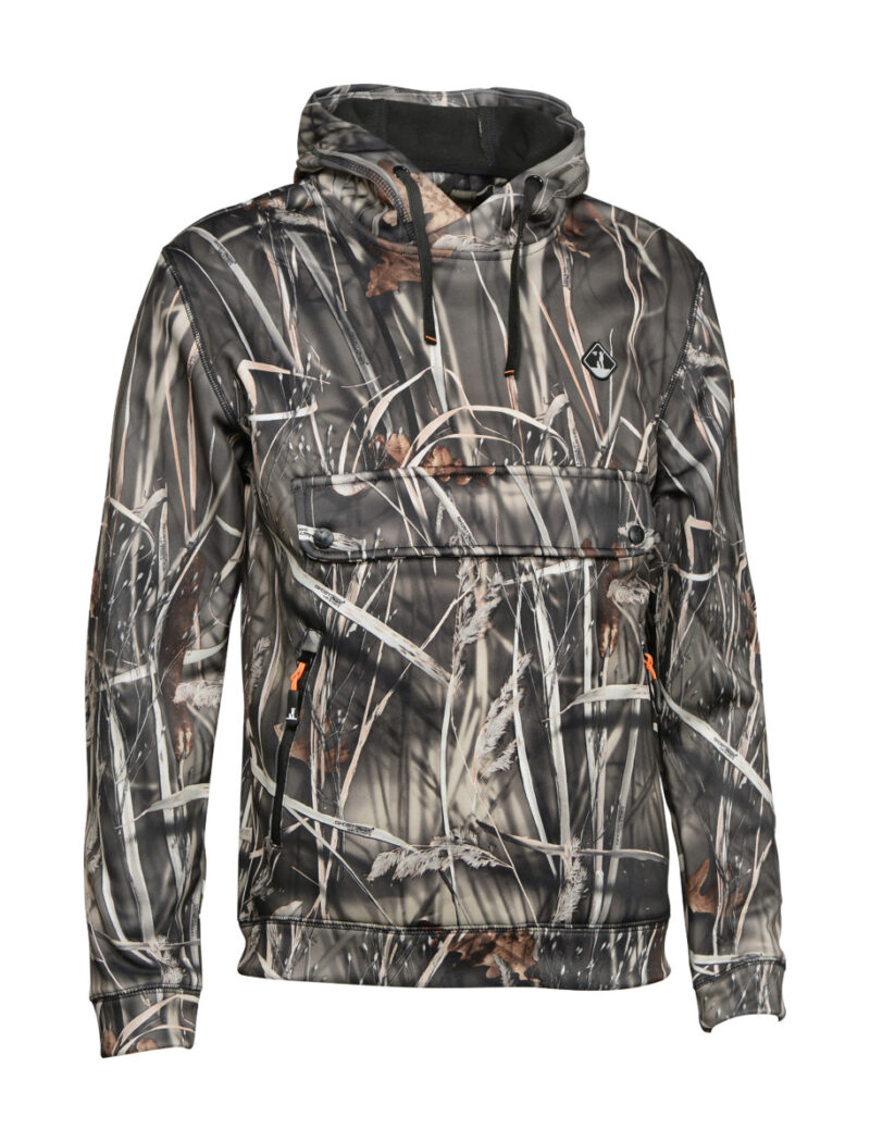 15165-SWEAT-HOMME-WET-34-2021 Percussion Hooded Camo Sweatshirt