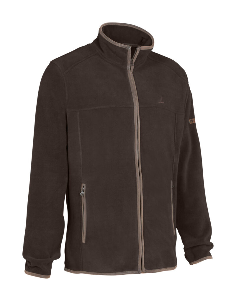 Percussion Scotland Fleece Jacket chocolate