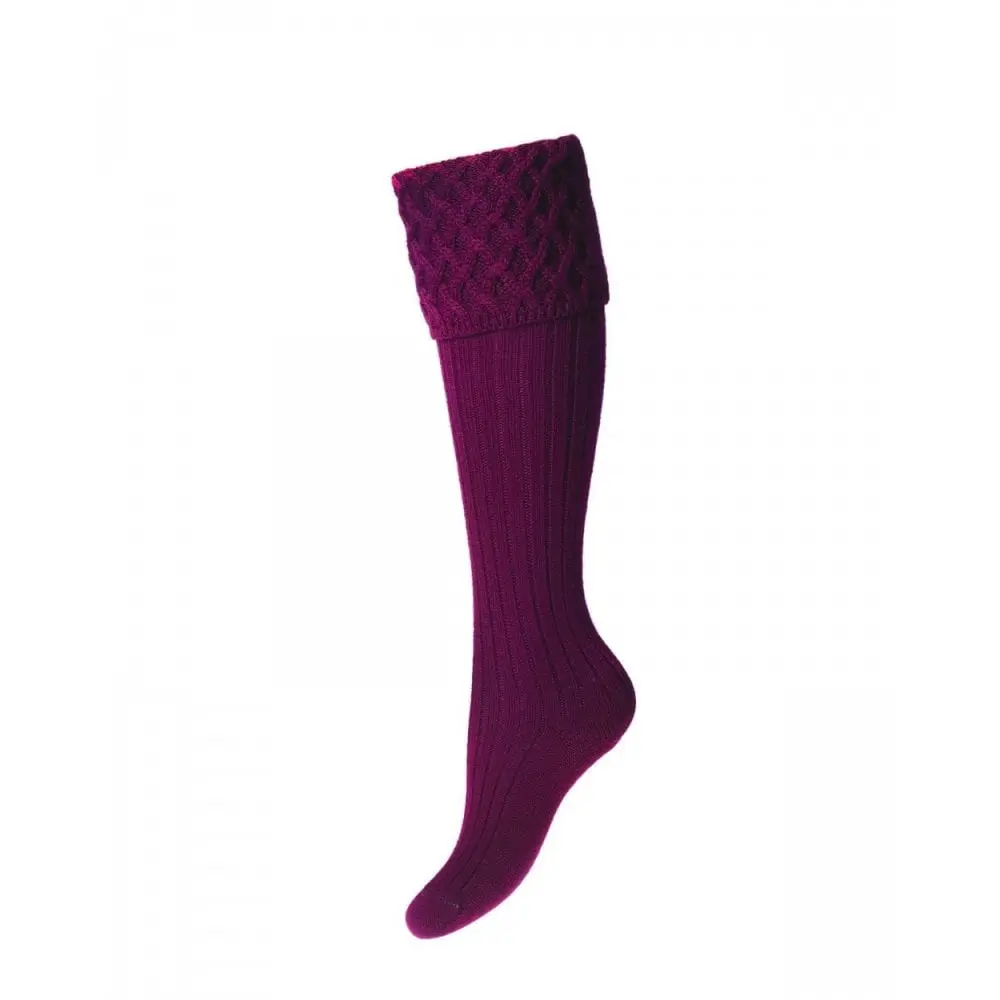 House Of Cheviot Rannoch Shooting Sock | Balnecroft Country Store