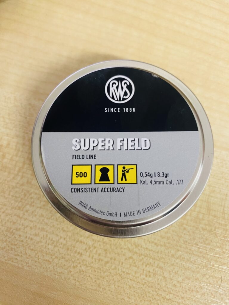 RWS SuperField Domed .177 Tins of 500