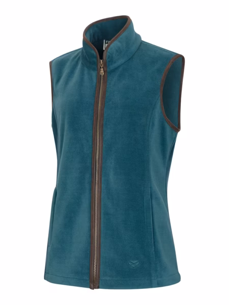 Hoggs of Fife Stenton Ladies Fleece Gilet - Lovat