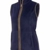 Hoggs of Fife Stenton Ladies Fleece Gilet - Midnight Navy