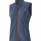 Hoggs of Fife Stenton Ladies Fleece Gilet - Slate Grey