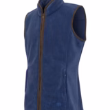 Hoggs of Fife Stenton Ladies Fleece Gilet - Nordic Blue