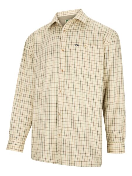 Hoggs of Fife Bark Micro Fleece Lined Shirt