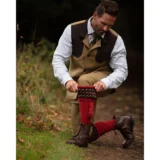ANGUS SOCK - CHESNUT BY HOUSE OF CHEVIOT