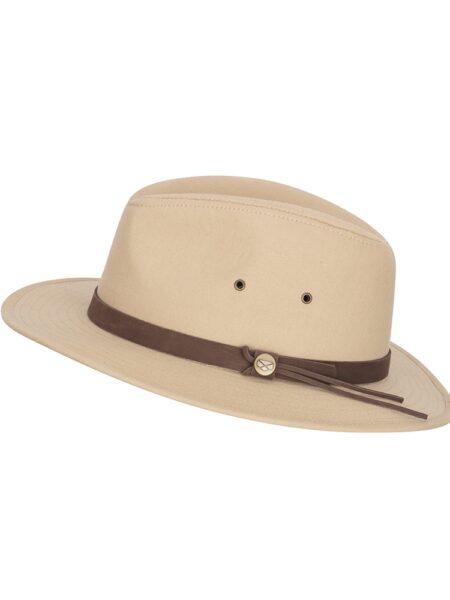 Hoggs Panmure Canvas Foldable Hat (with carry bag)
