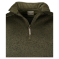 Jack Pyke Quarter Zip Melange Green Fleck