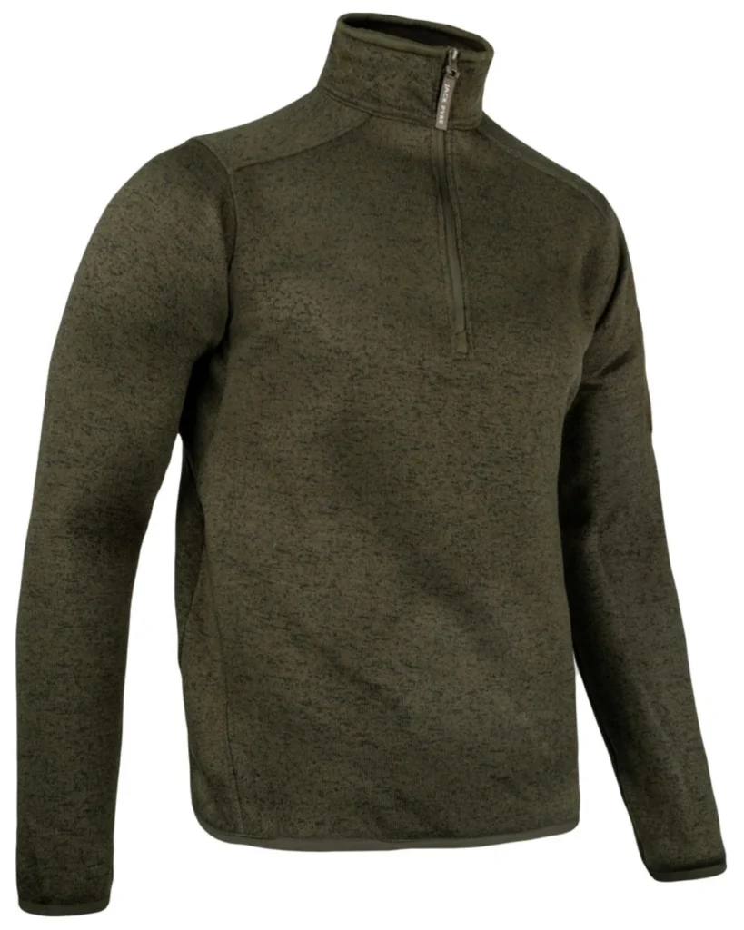 jack-pyke-melange-quarter-zip-fleece-green-fleck_4 jack-pyke-melange-quarter-zip-fleece-green-fleck_4