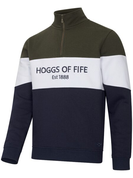 Hoggs Dumfries 1888 Gents 1/4 Zip Sweatshirt