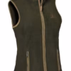 Percussion Ladies Scotland Fleece Gilet - Dark Green
