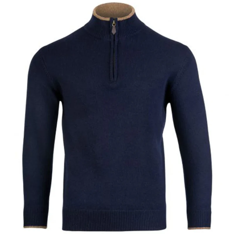jack-pyke-ashcombe-zipknit-pullover-navy jack-pyke-ashcombe-zipknit-pullover-navy