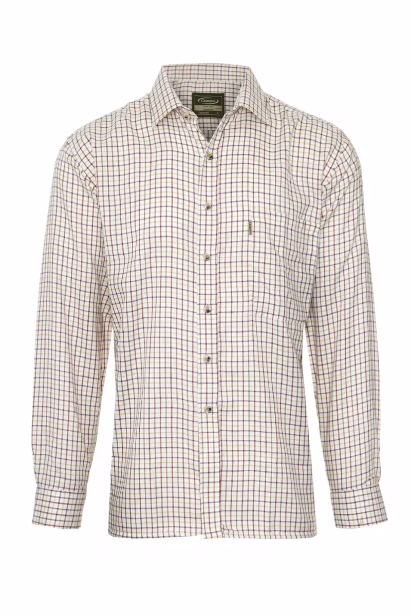 Champion Tattersal Polycotton Shirt Champion Tattersal Polycotton Shirt