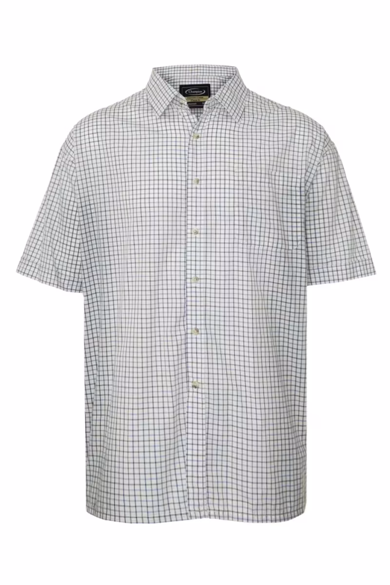 Champion Tattersall Short Sleeve Shirt Champion Tattersall Short Sleeve Shirt