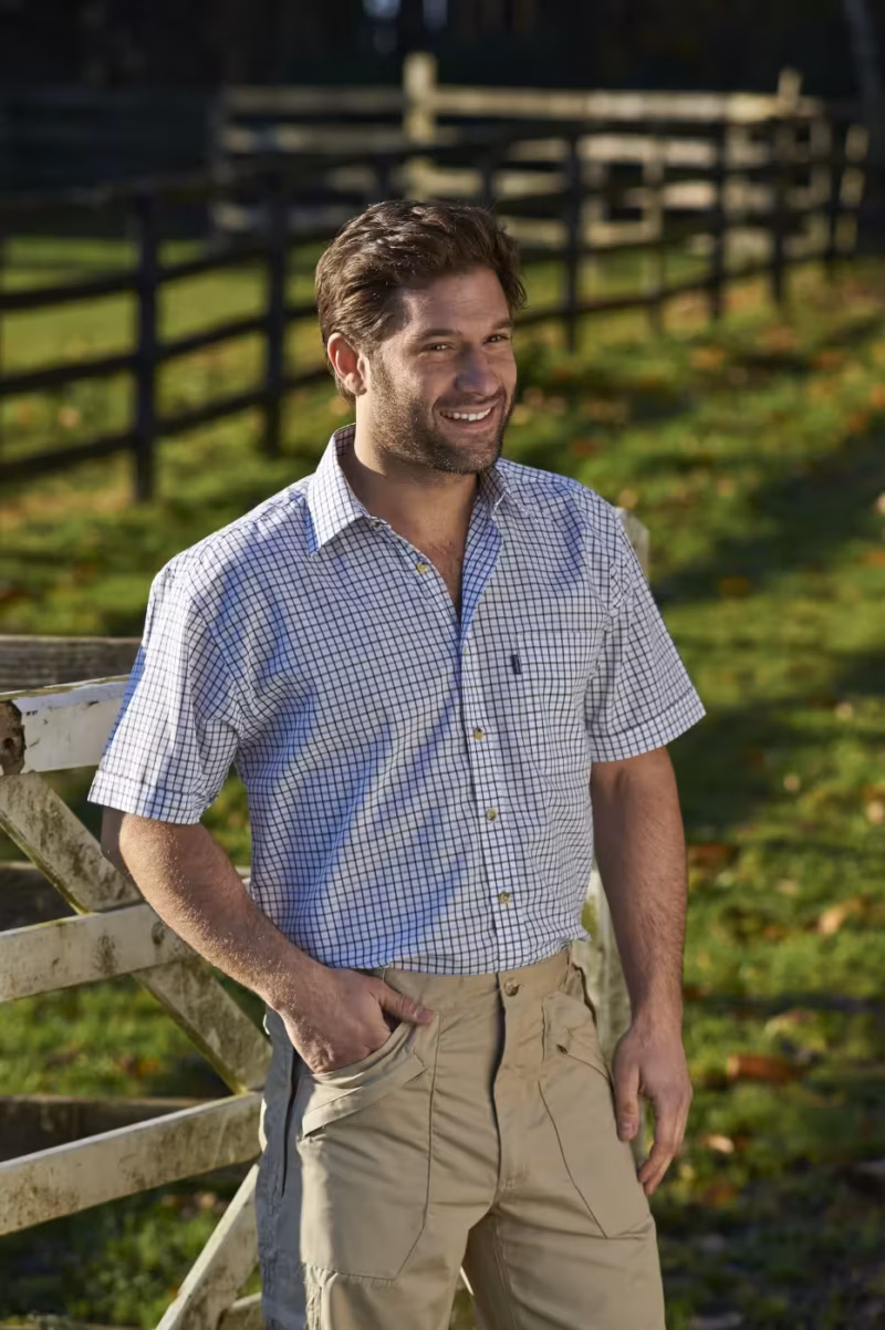 Champion Tattersall Short Sleeve Shirt Champion Tattersall Short Sleeve Shirt