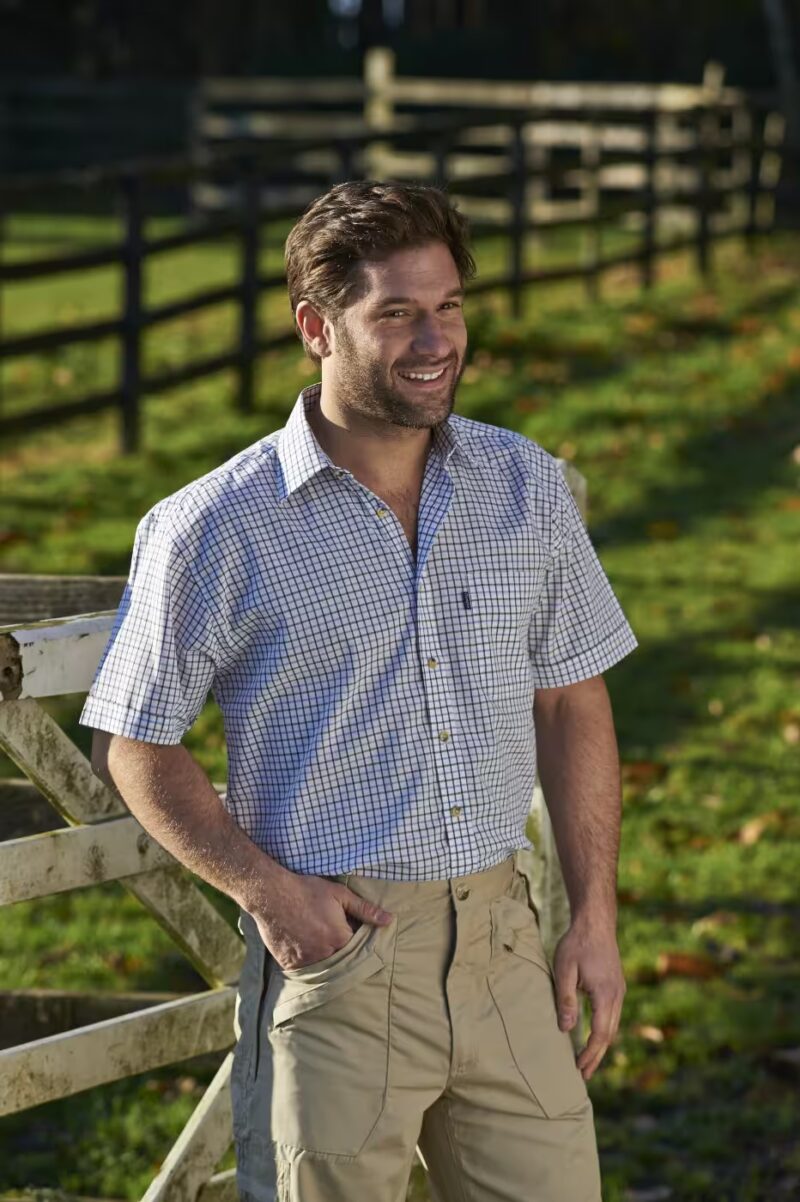 Champion Tattersall Short Sleeve Shirt Champion Tattersall Short Sleeve Shirt