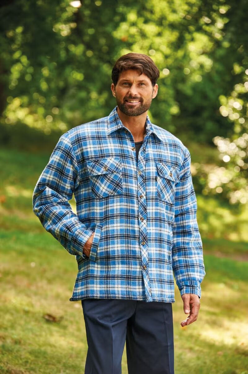 Champion Pennine Padded Sherpa Shirt Champion Pennine Padded Sherpa Shirt