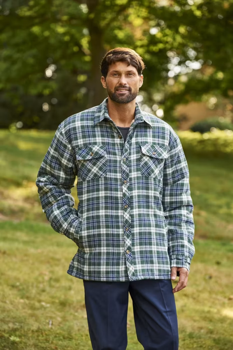 Champion Pennine Padded Sherpa Shirt Champion Pennine Padded Sherpa Shirt