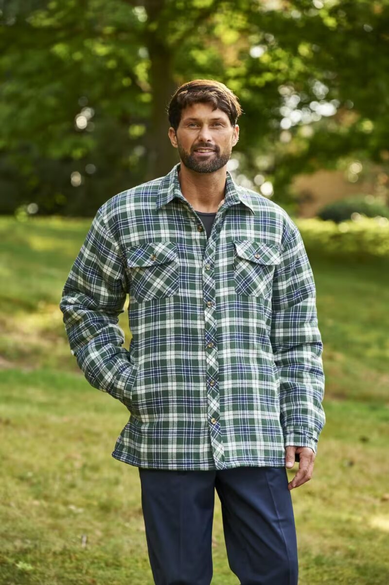 Champion Pennine Padded Sherpa Shirt Champion Pennine Padded Sherpa Shirt