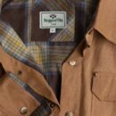 Hoggs Of Fife Huntly Waxed Canvas Utility Overshirt