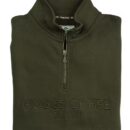 Hoggs Of Fife Galloway 1888 Plain 1/4 Zip Sweatshirt
