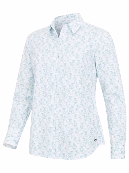 Hoggs Of Fife Thistle Print Shirt