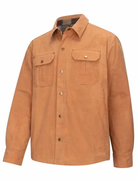 Hoggs Of Fife Huntly Waxed Canvas Utility Overshirt