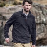 Hoggs Of Fife Islander Techpro 1/4 Zip Shirt