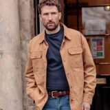 Hoggs Of Fife Huntly Waxed Canvas Utility Overshirt