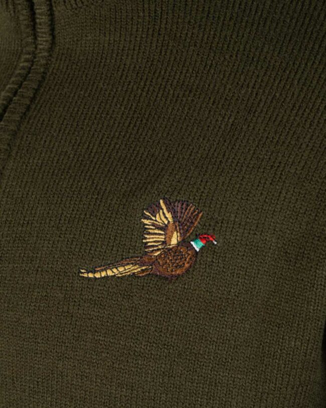 Jack-Pyke-Mens-Pheasant-Zip-Neck-Pullover-Olive_01 Jack-Pyke-Mens-Pheasant-Zip-Neck-Pullover-Olive_01