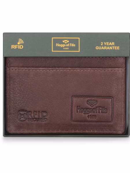 Hoggs of Fife Monarch Leather Credit Card Holder