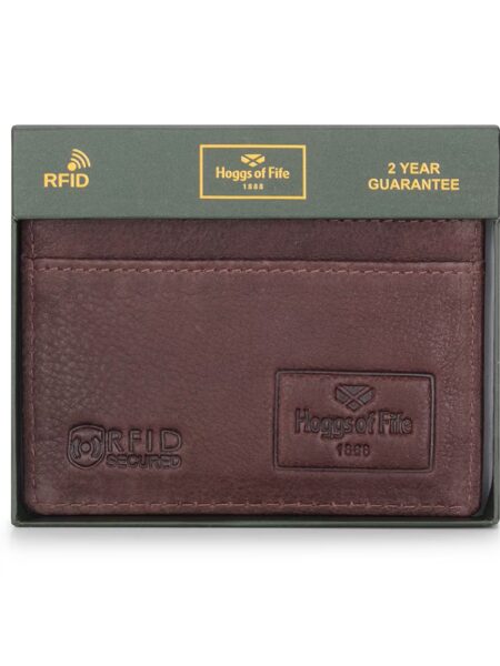 Hoggs of Fife Monarch Leather Credit Card Holder