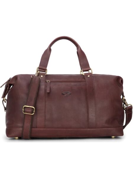 Hoggs of Fife Monarch Leather Carryon Holdall Hoggs of Fife Monarch Leather Carryon Holdall