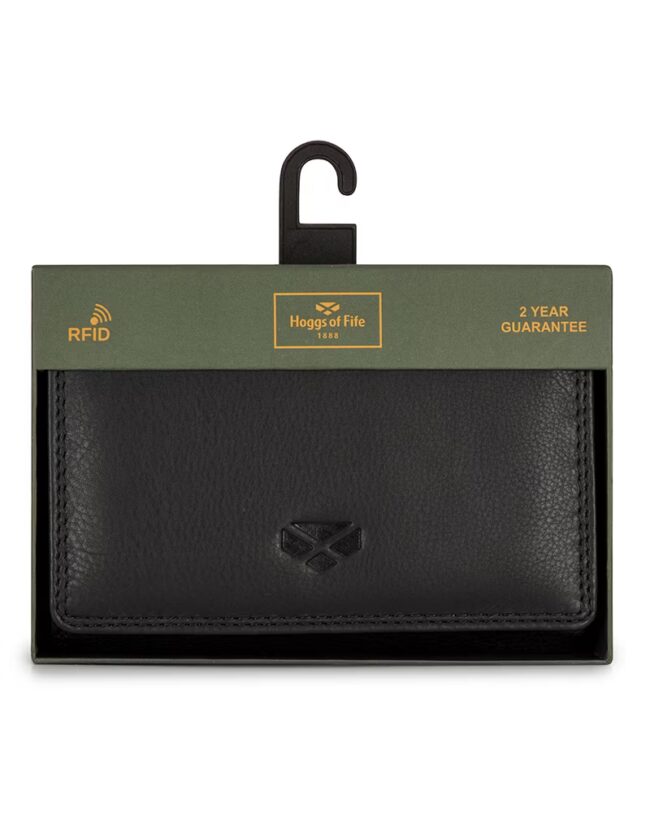 Hoggs of Fife Monarch Leather Bi Fold Purse 16Cm