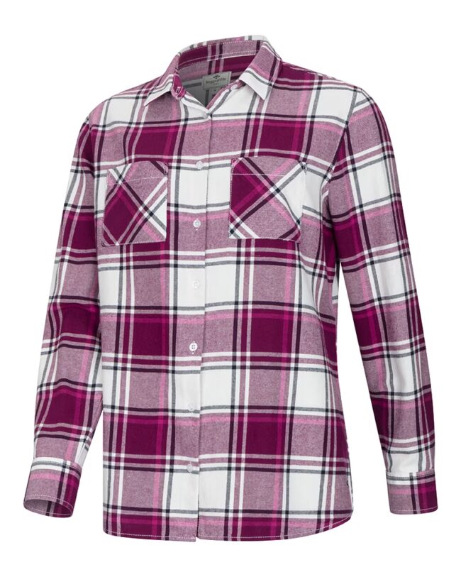 Hoggs of Fife Caitlyn Oversized Flannel Shirt
