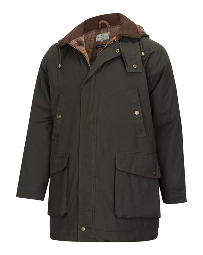 Hoggs of Fife Kelso Waterproof Gents Wax Jacket
