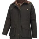 Hoggs of Fife Kelso Waterproof Ladies Wax Jacket