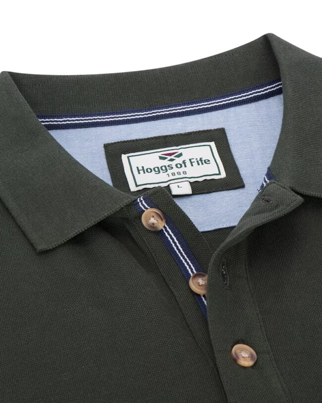 Hoggs of Fife Newton Pique Polo Shirt Hoggs of Fife Newton Pique Polo Shirt
