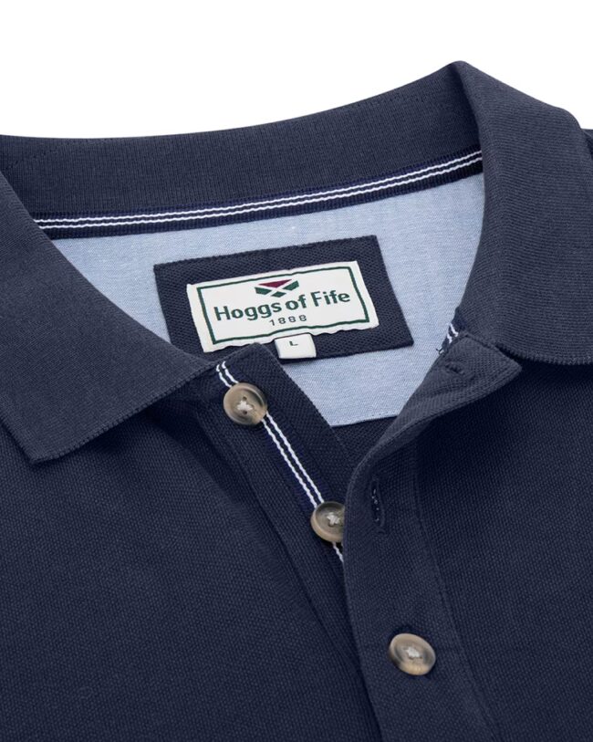 Hoggs of Fife Newton Pique Polo Shirt Hoggs of Fife Newton Pique Polo Shirt