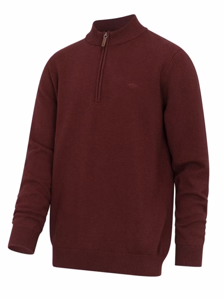 Hoggs of Fife Falkirk 1/4 Zip Pullover