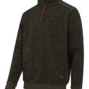 Hoggs of Fife Green King II 1/4 Zip Knit