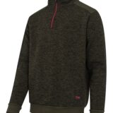 Hoggs of Fife Green King II 1/4 Zip Knit