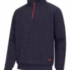 Hoggs of Fife Green King II 1/4 Zip Knit