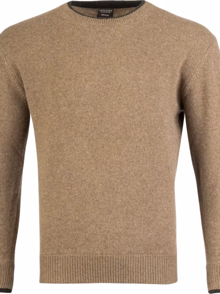 Jack Pyke Ashcombe 100% Lambswool Crewknit Barley