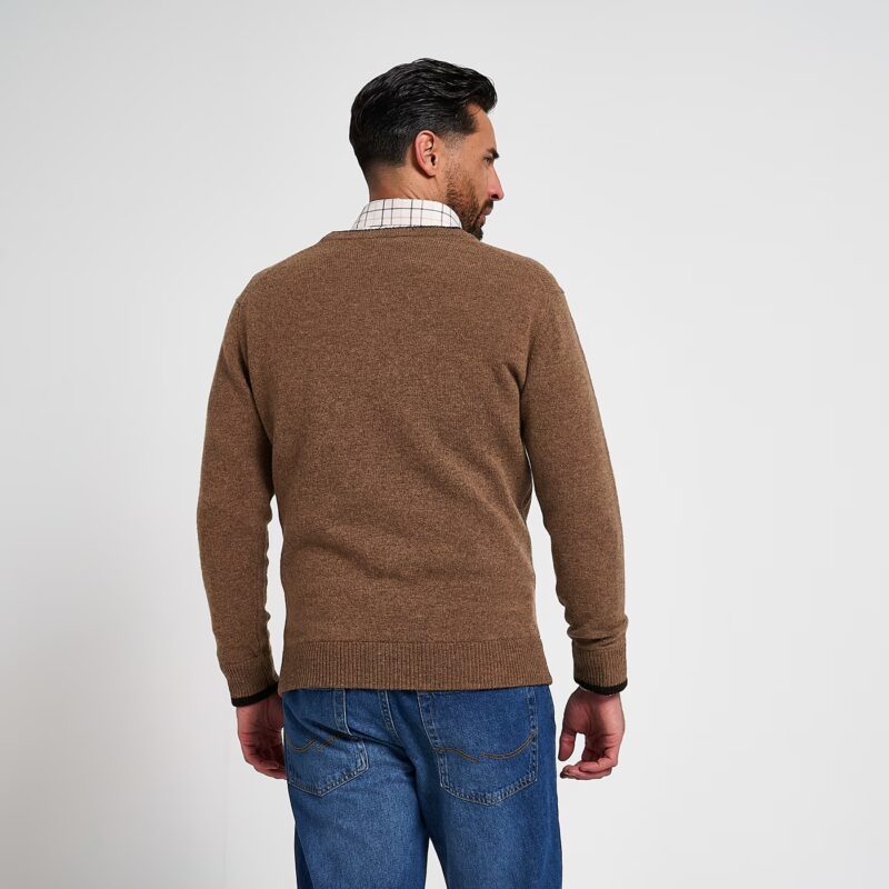 Jack Pyke Ashcombe 100% Lambswool Crewknit Barley Jack Pyke Ashcombe 100% Lambswool Crewknit Barley