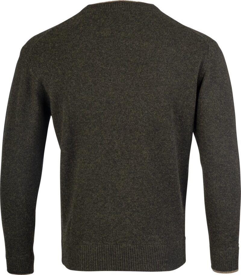 Jack Pyke Ashcombe 100% Lambswool Crewknit Dark Olive Jack Pyke Ashcombe 100% Lambswool Crewknit Dark Olive