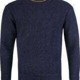 Jack Pyke Ashcombe 100% Lambswool Crewknit Navy